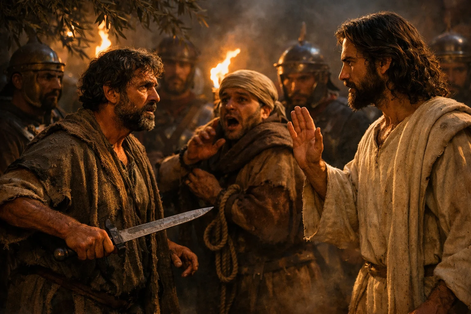 Peter’s Sword and Jesus’ Resolve