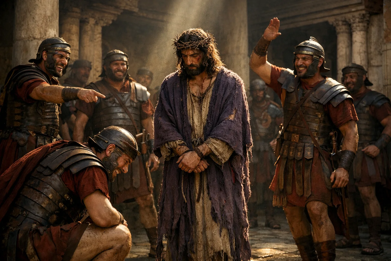 Mocked in Purple and Thorns