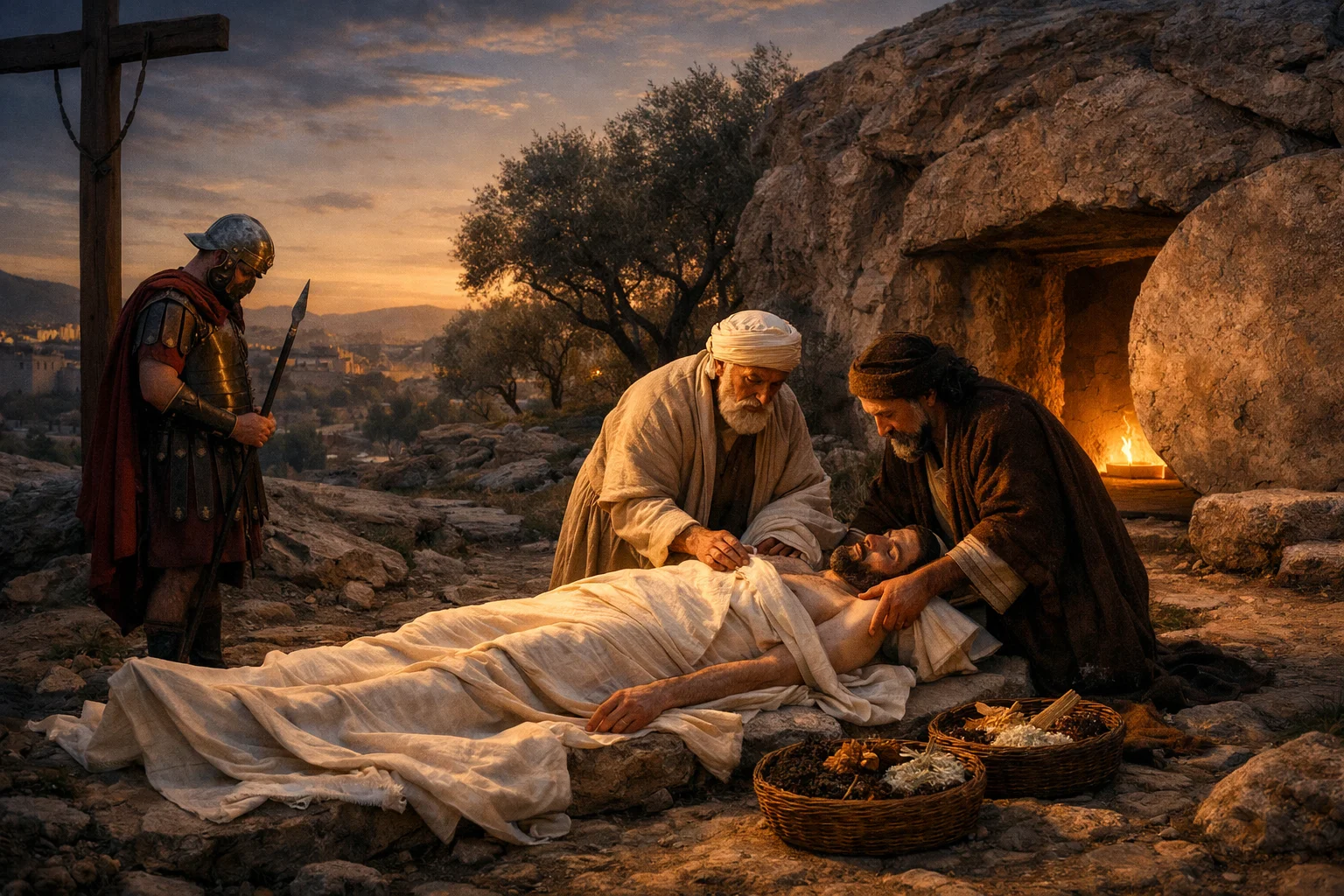 Pierced Side and Garden Tomb
