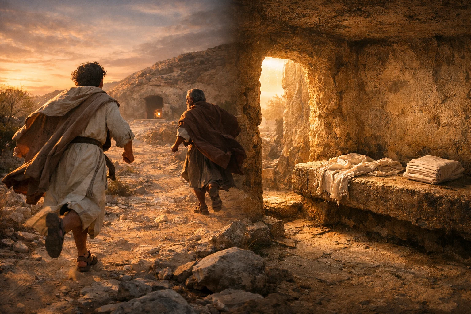 The Race to the Empty Tomb