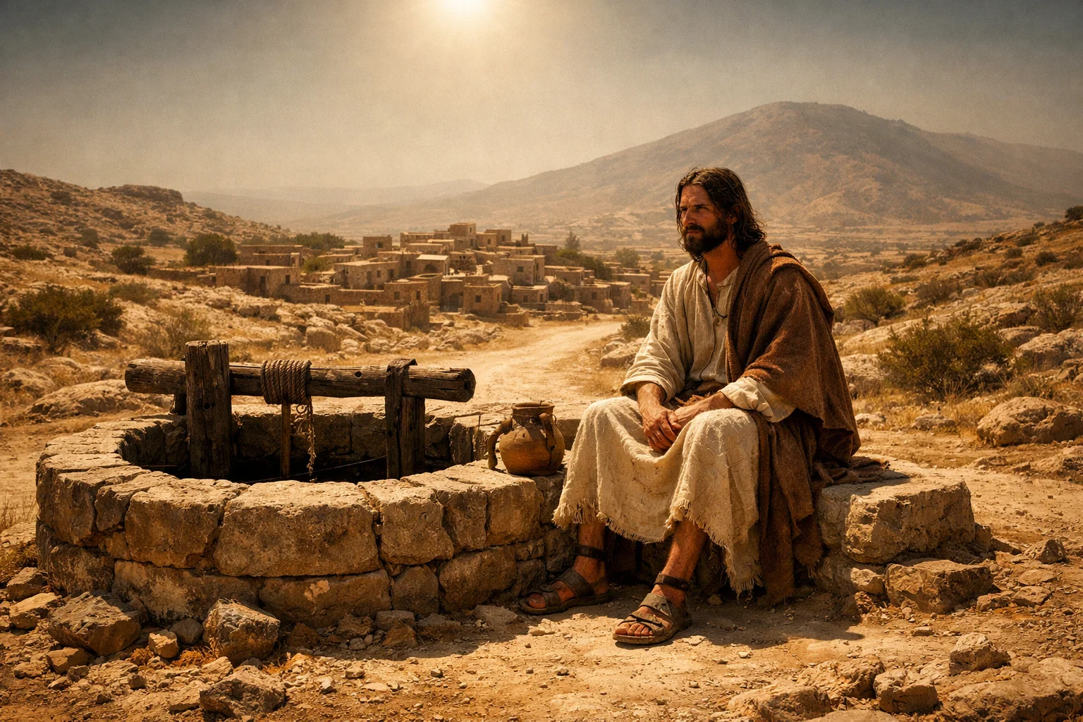Jesus at Jacob’s Well at Noon