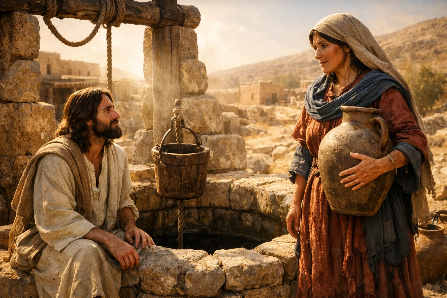 The Samaritan Woman and the Living Water
