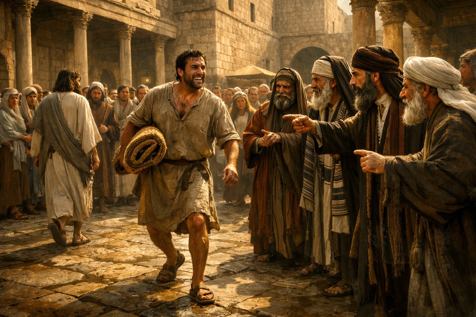 He Took Up His Mat and Walked