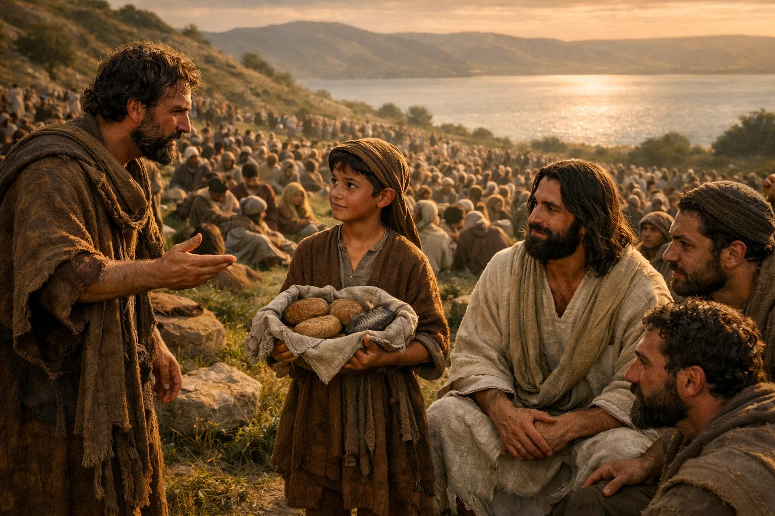 The Boy's Loaves and Fish