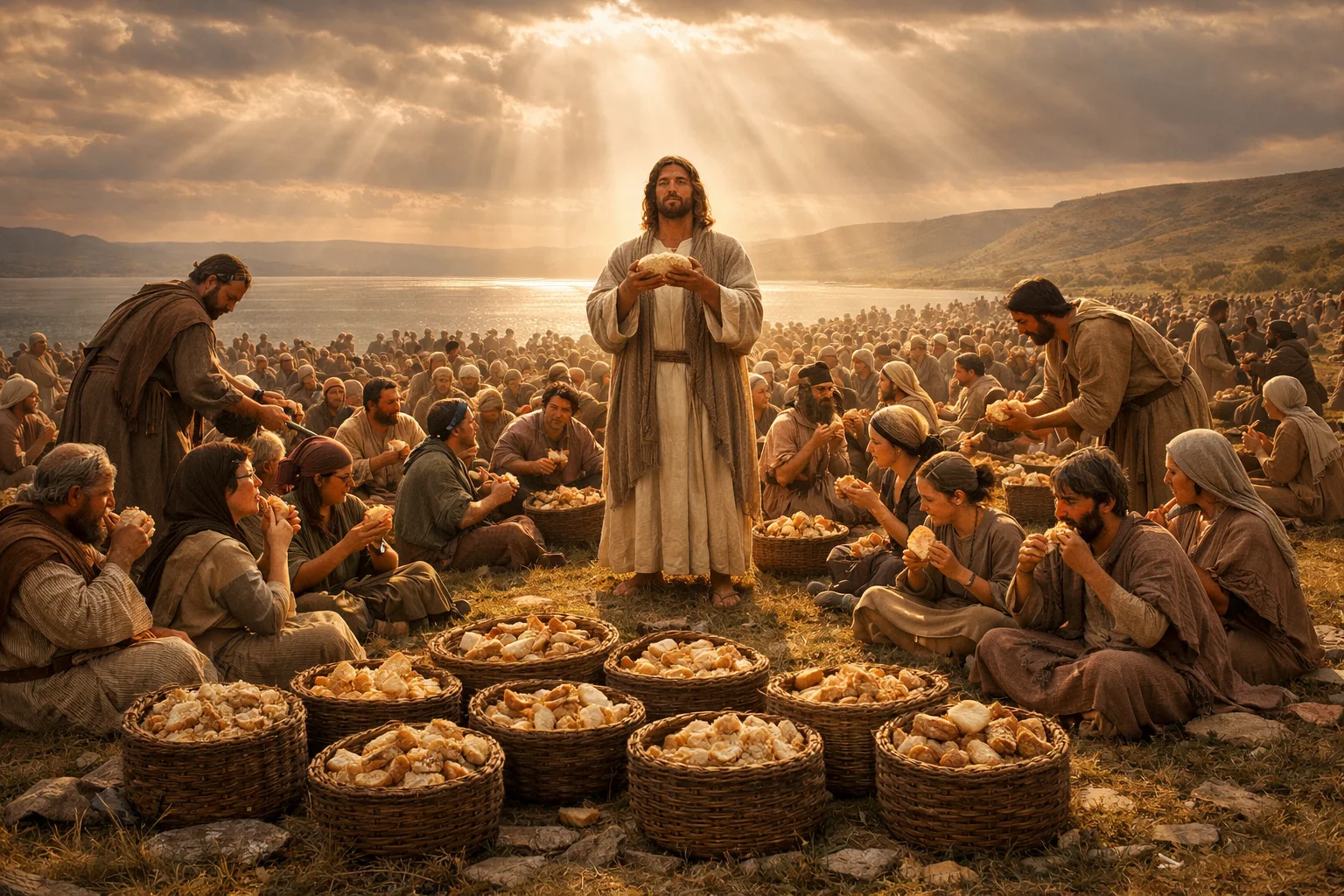 Bread Multiplied for the Multitude