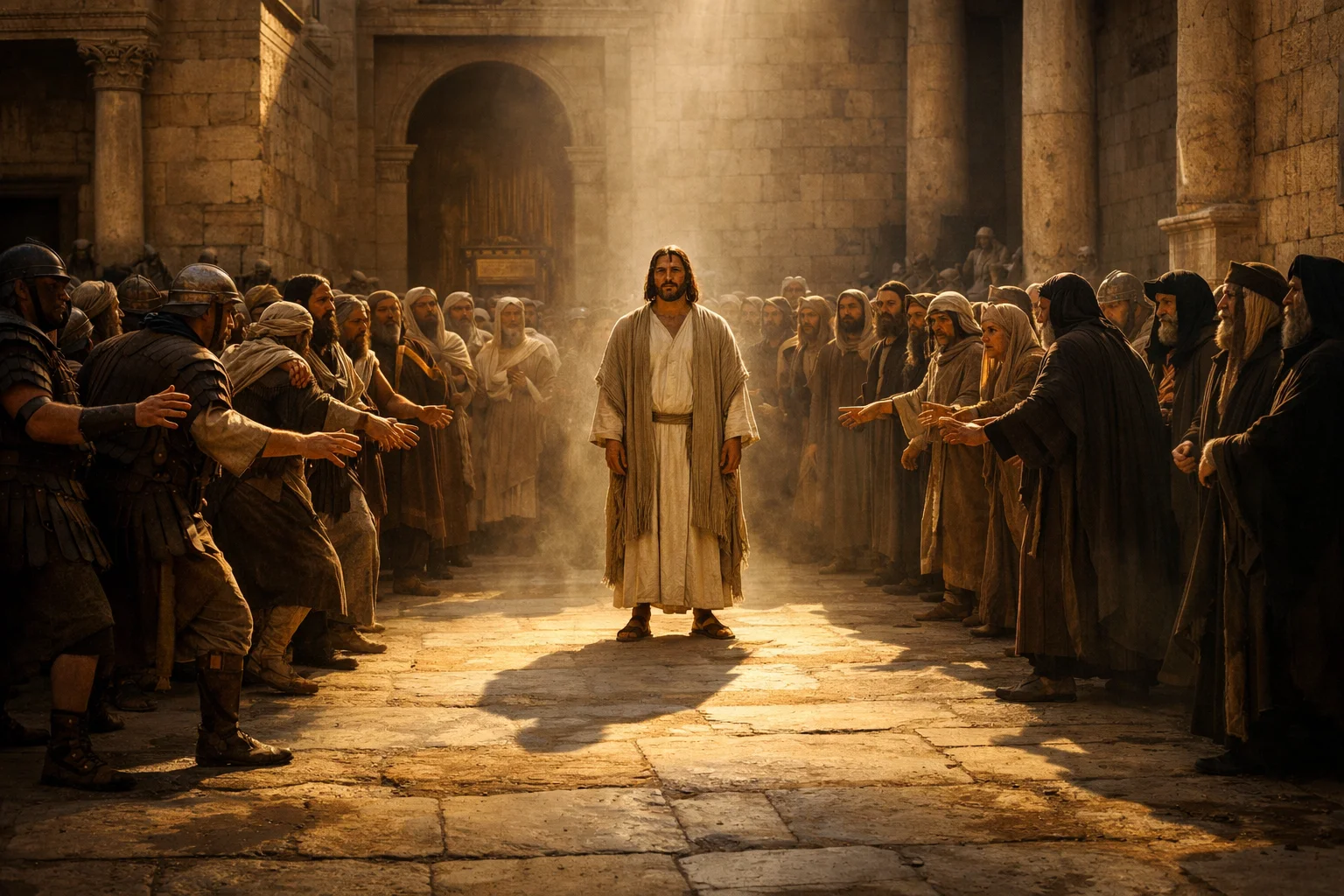 No One Laid a Hand on Him