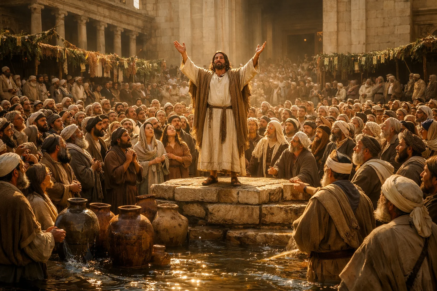 Living Water on the Great Day