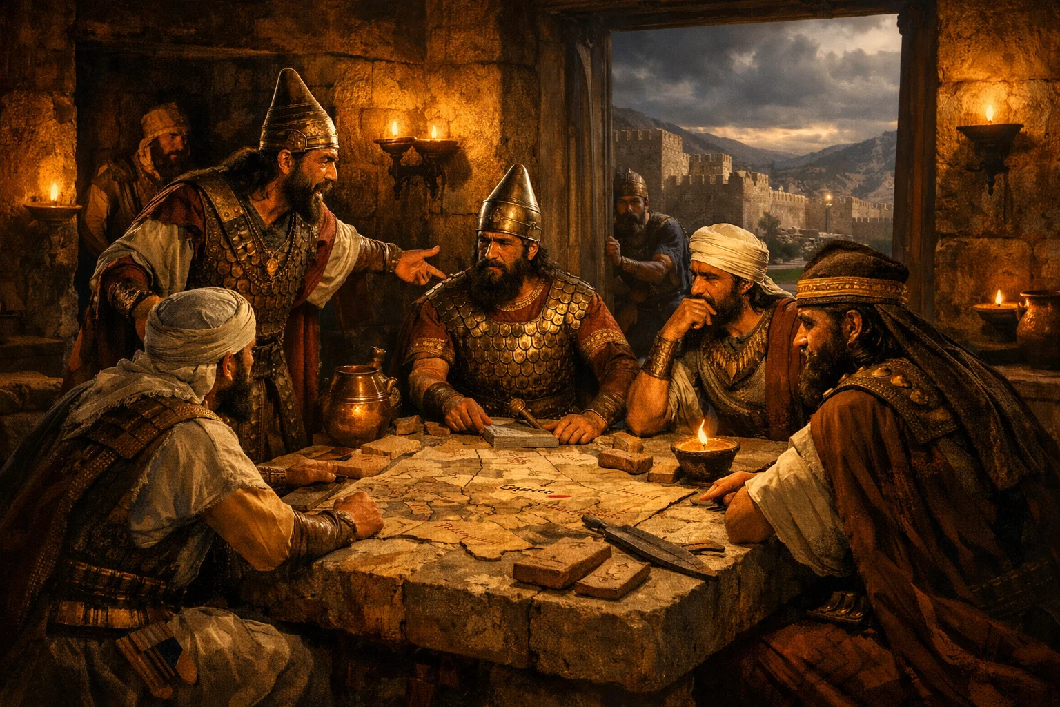 The Five Kings Form Their Alliance