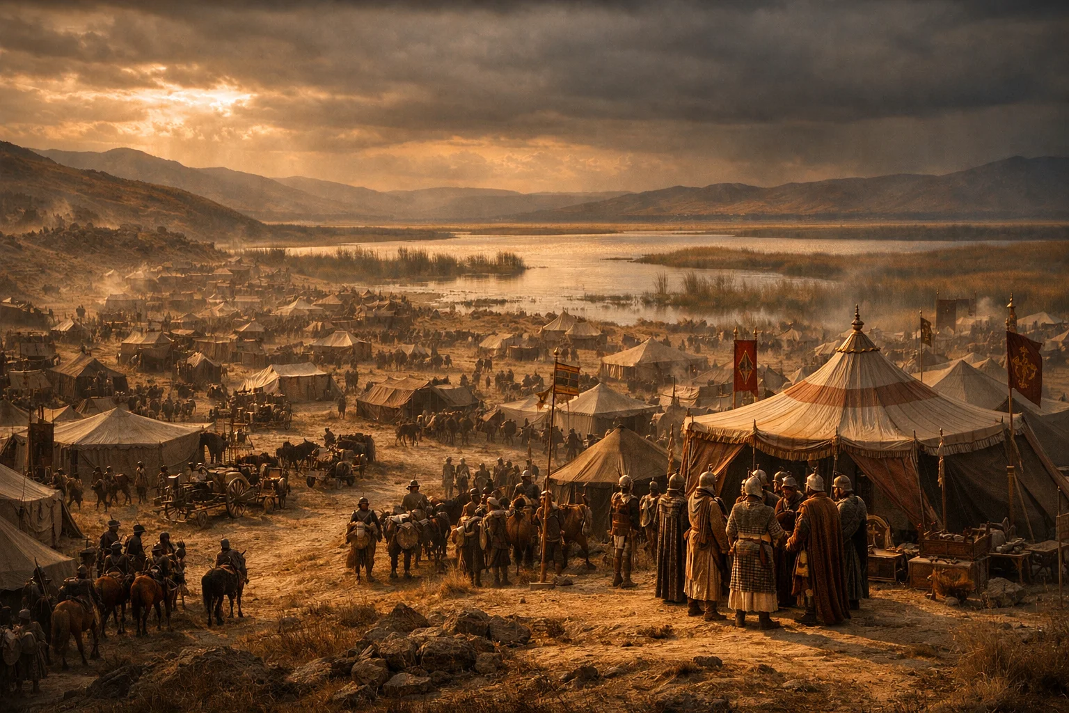 The Northern Kings Gather at Merom