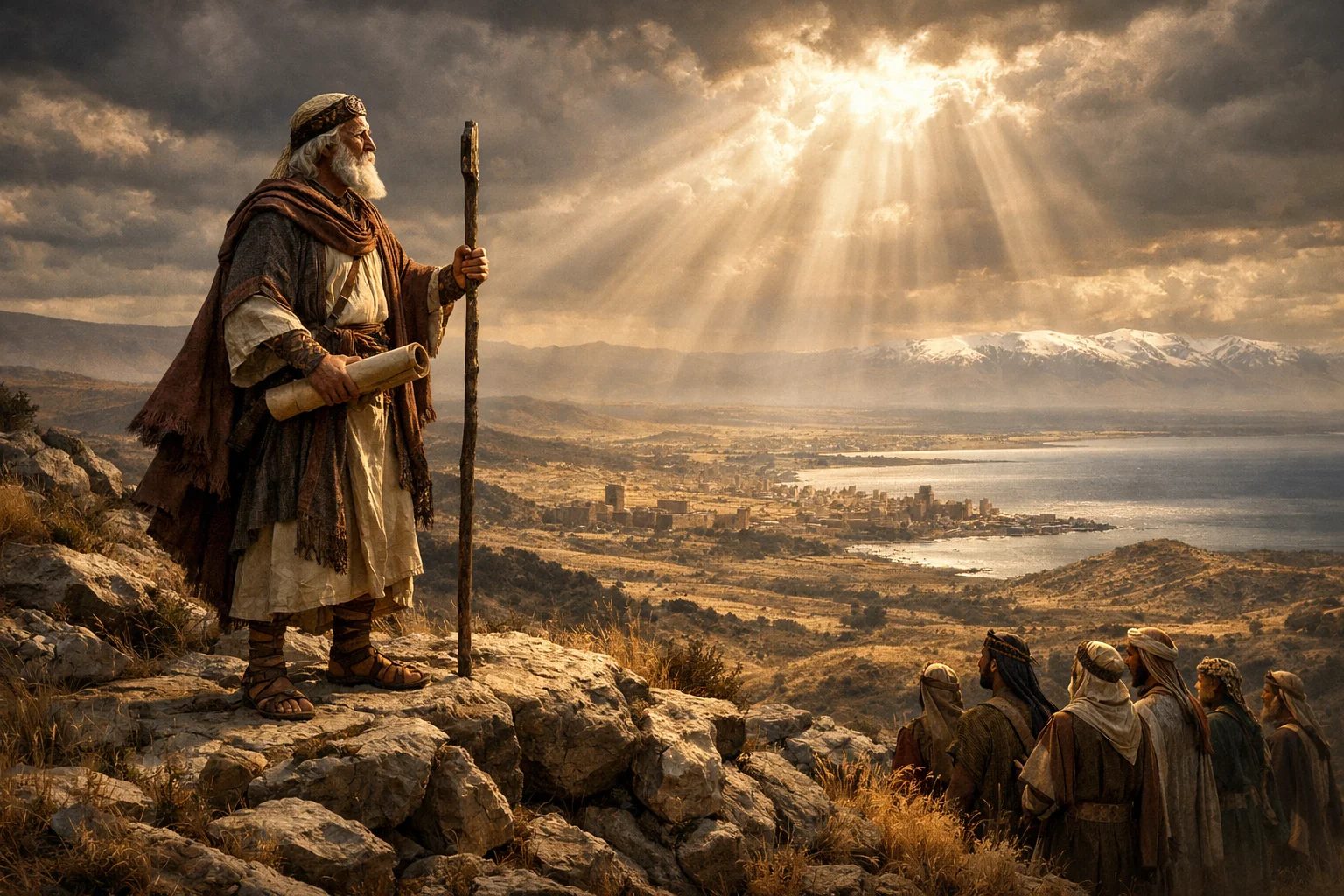 The Aged Joshua Receives the Divine Charge