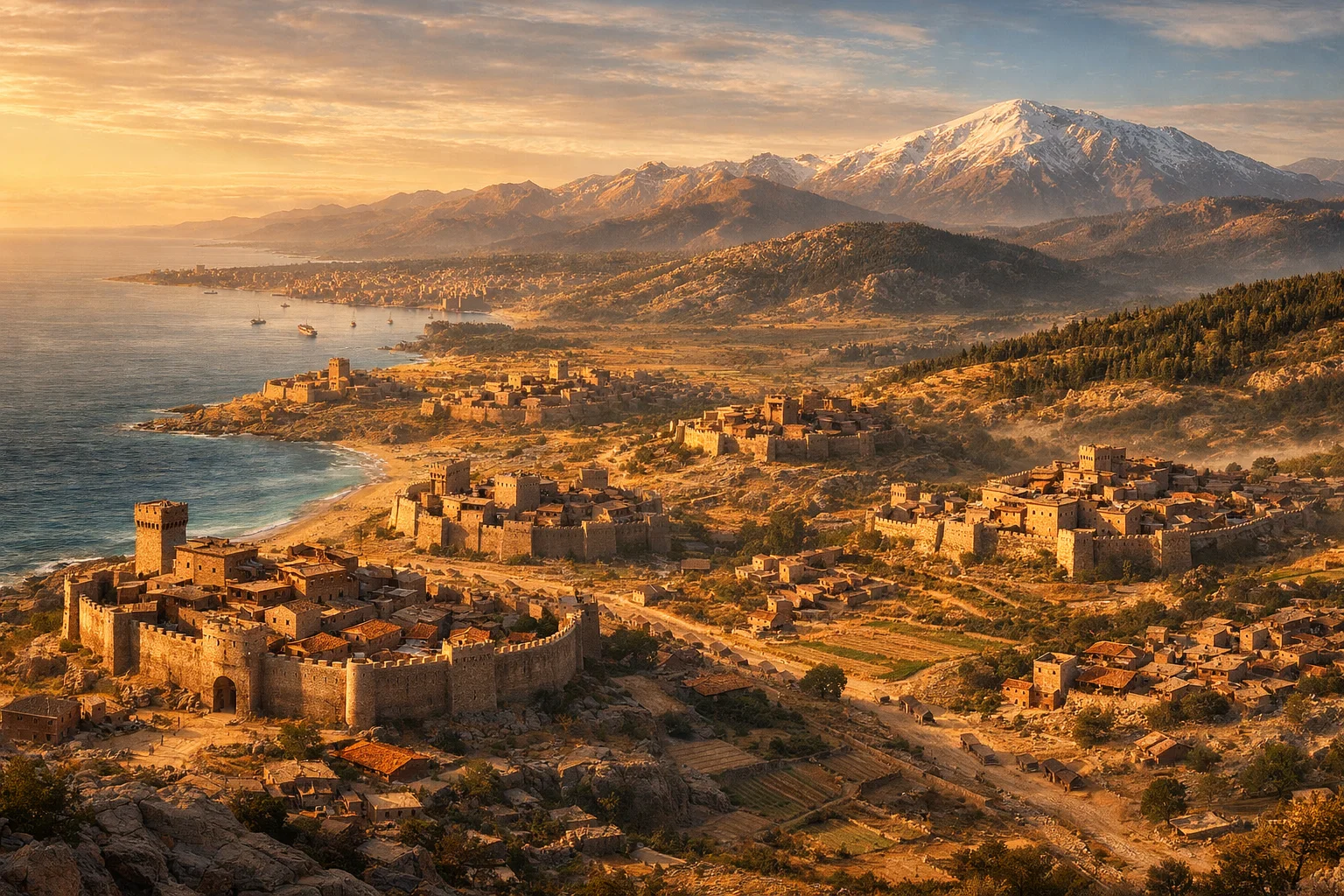 The Unconquered Lands Spread Before Israel