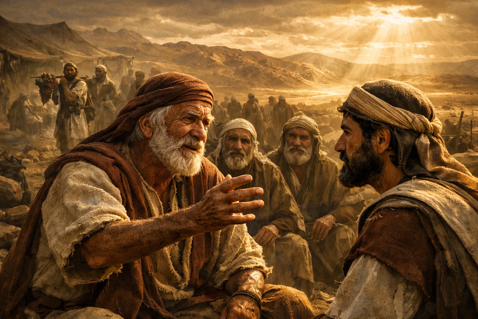 Caleb Remembers Kadesh Barnea