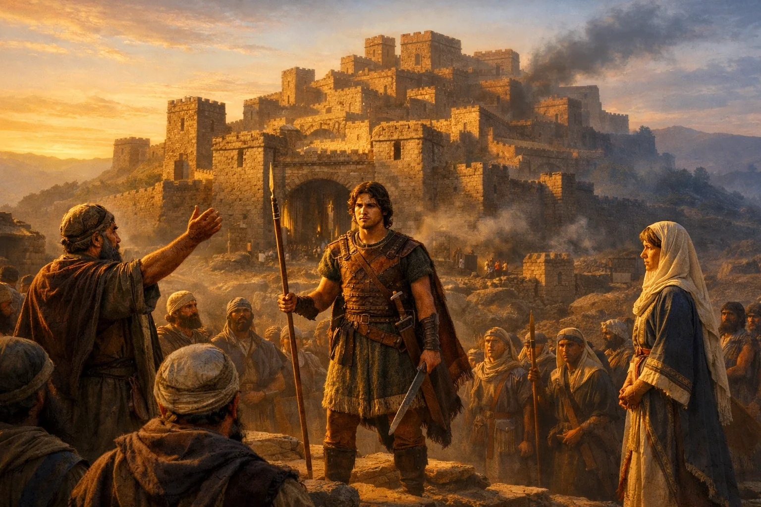 Othniel Wins Debir and Aksah