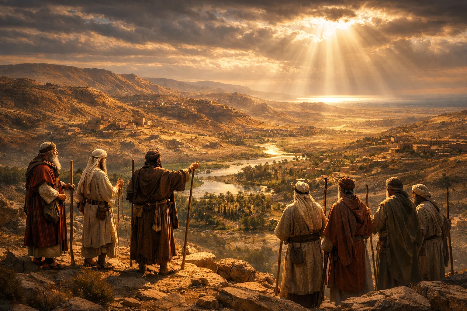 Joseph’s Inheritance Begins at Jericho