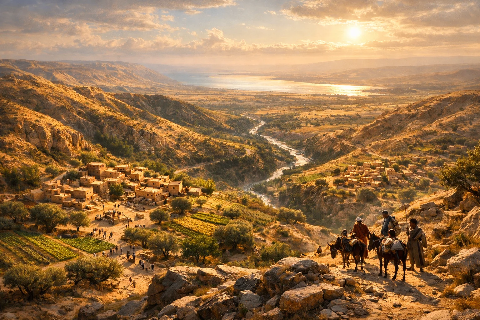 From Janoah to the Jordan and the Sea