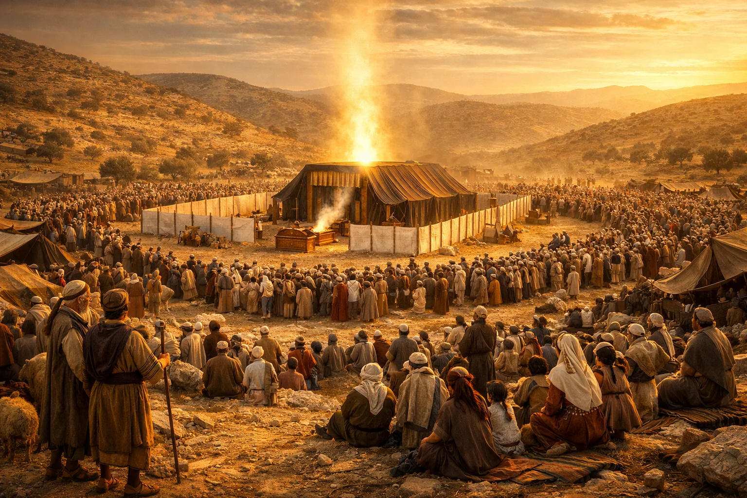 The Tent of Meeting at Shiloh