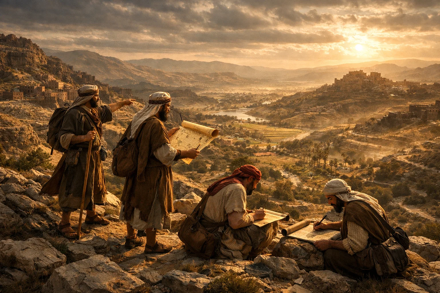 Surveying the Land by Scroll