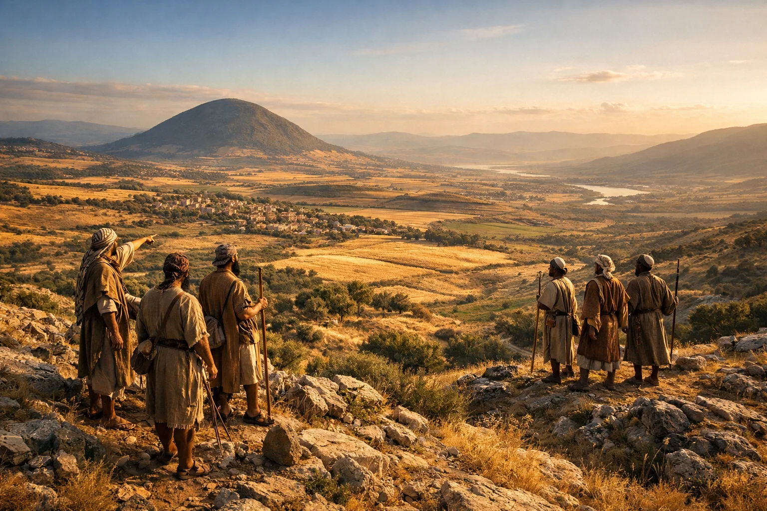 Boundaries of Zebulun and Issachar