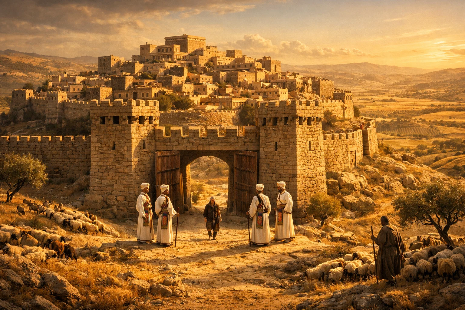 Hebron Given as a City of Refuge