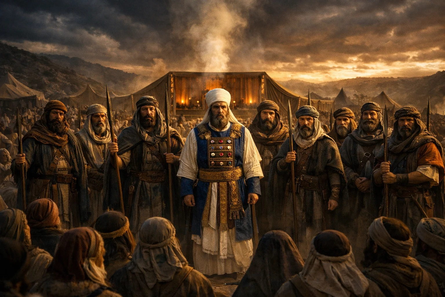 Israel Gathers at Shiloh for Crisis