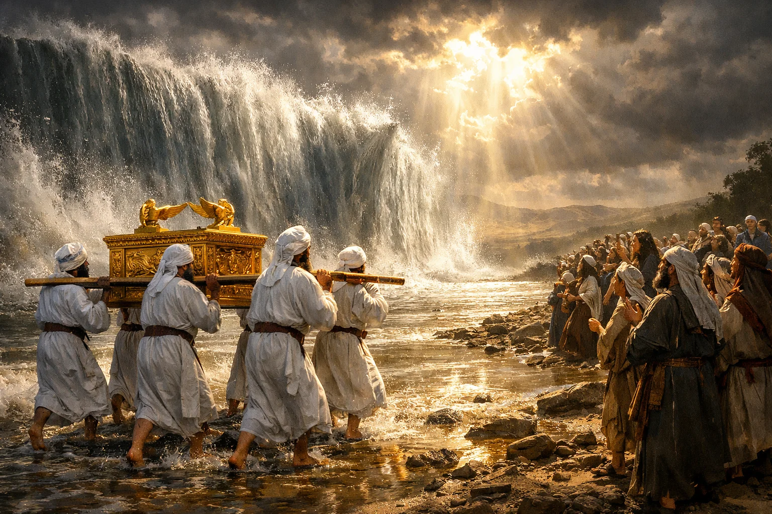 The Waters Stand in a Heap