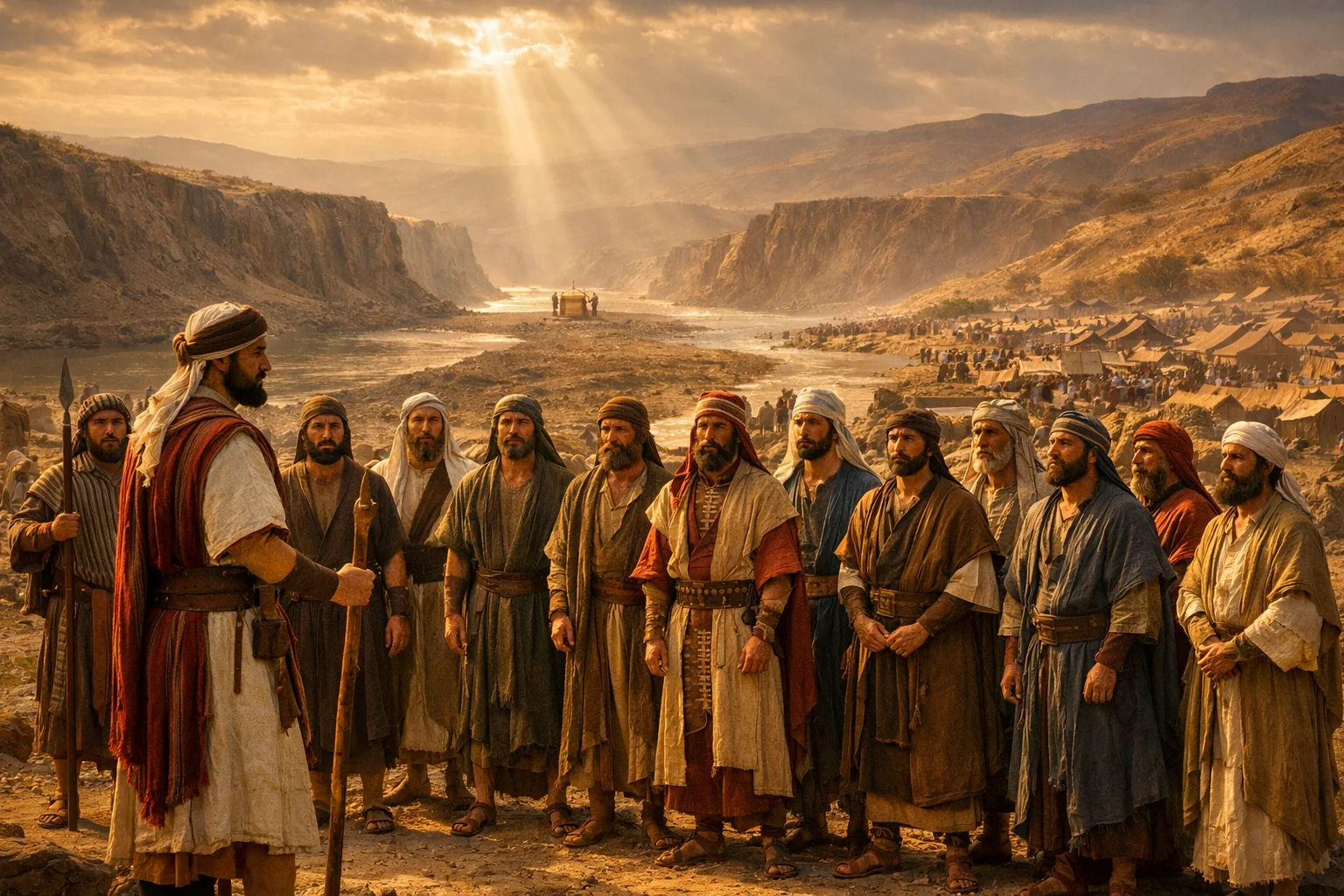 Twelve Men Chosen for the Memorial