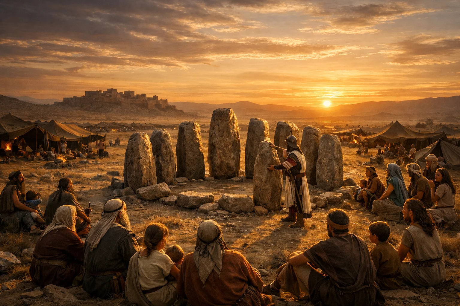 The Memorial Stones at Gilgal