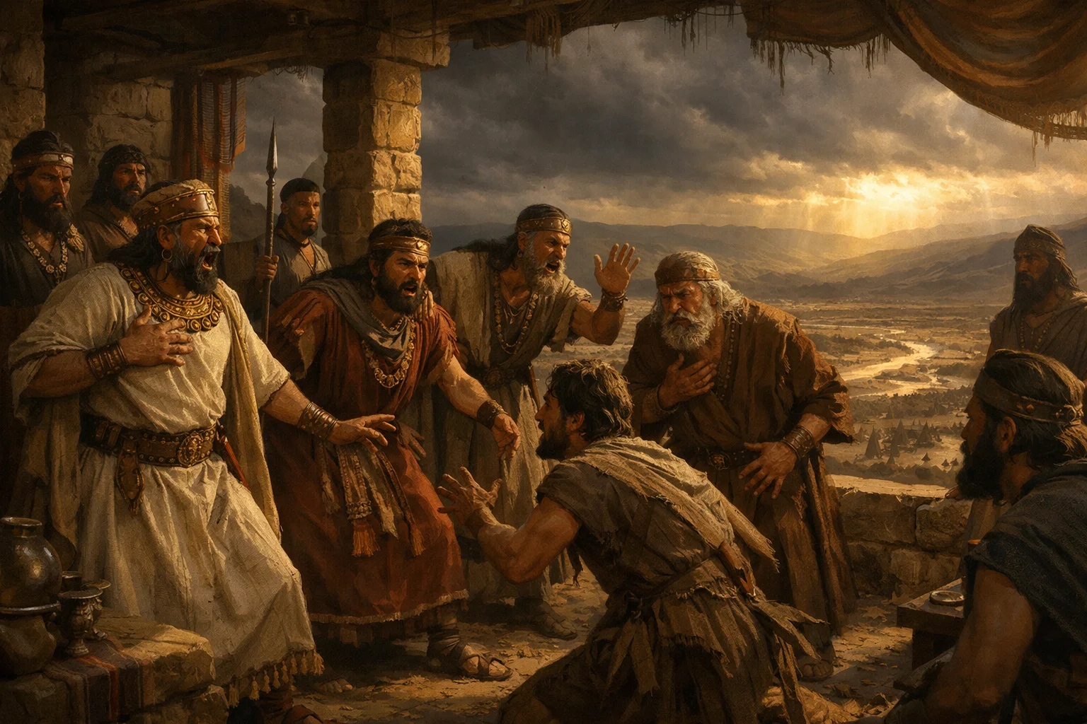 Fear Spreads Through Canaan