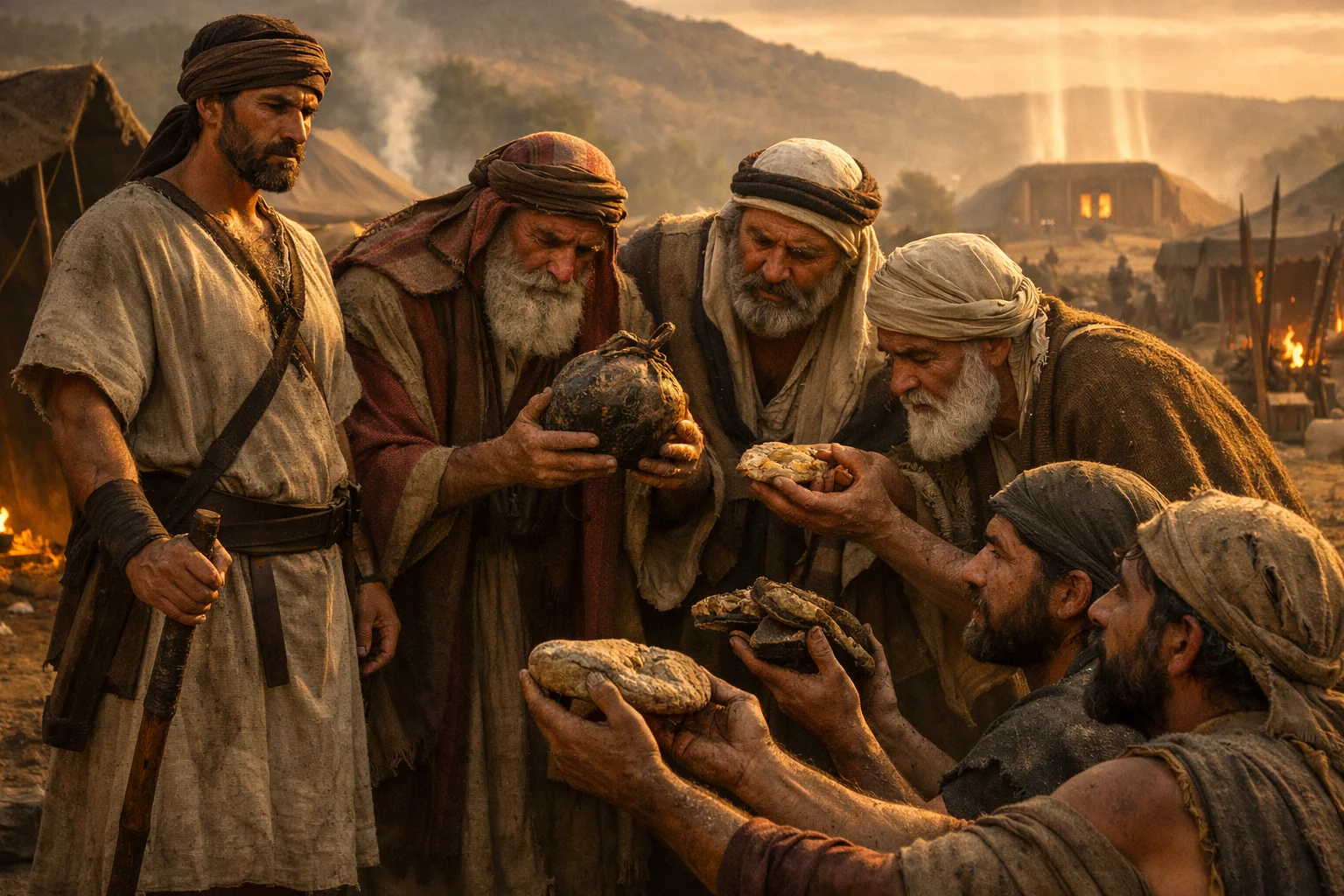 The Delegation at Gilgal