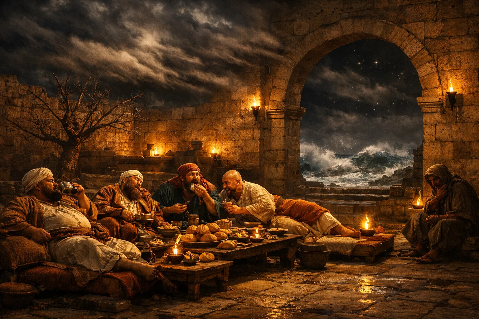 Blemishes at the Love Feast