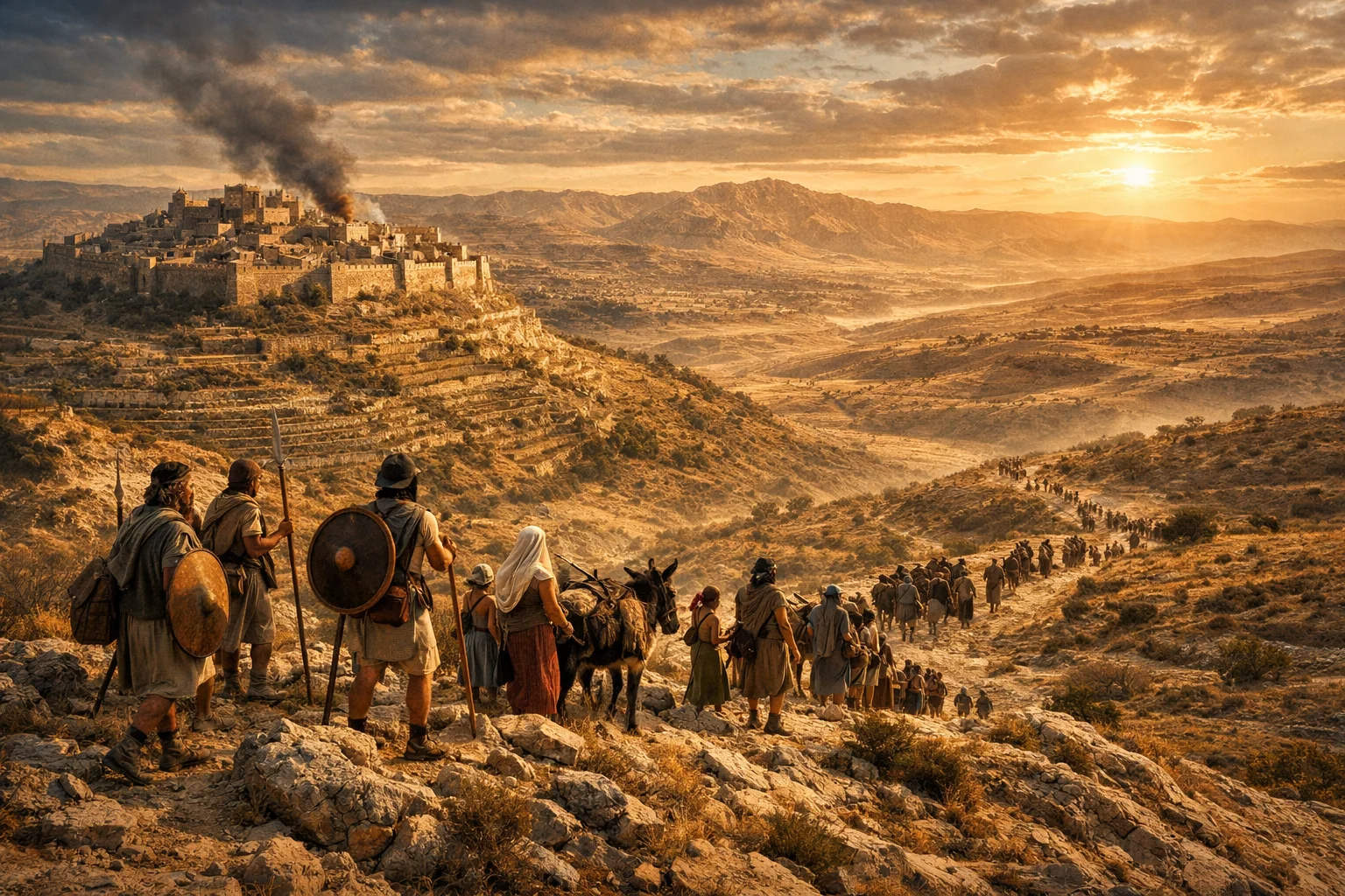 Jerusalem in Smoke, Judah in the Hills