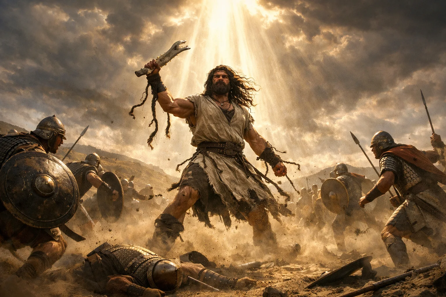 The Jawbone Victory at Lehi