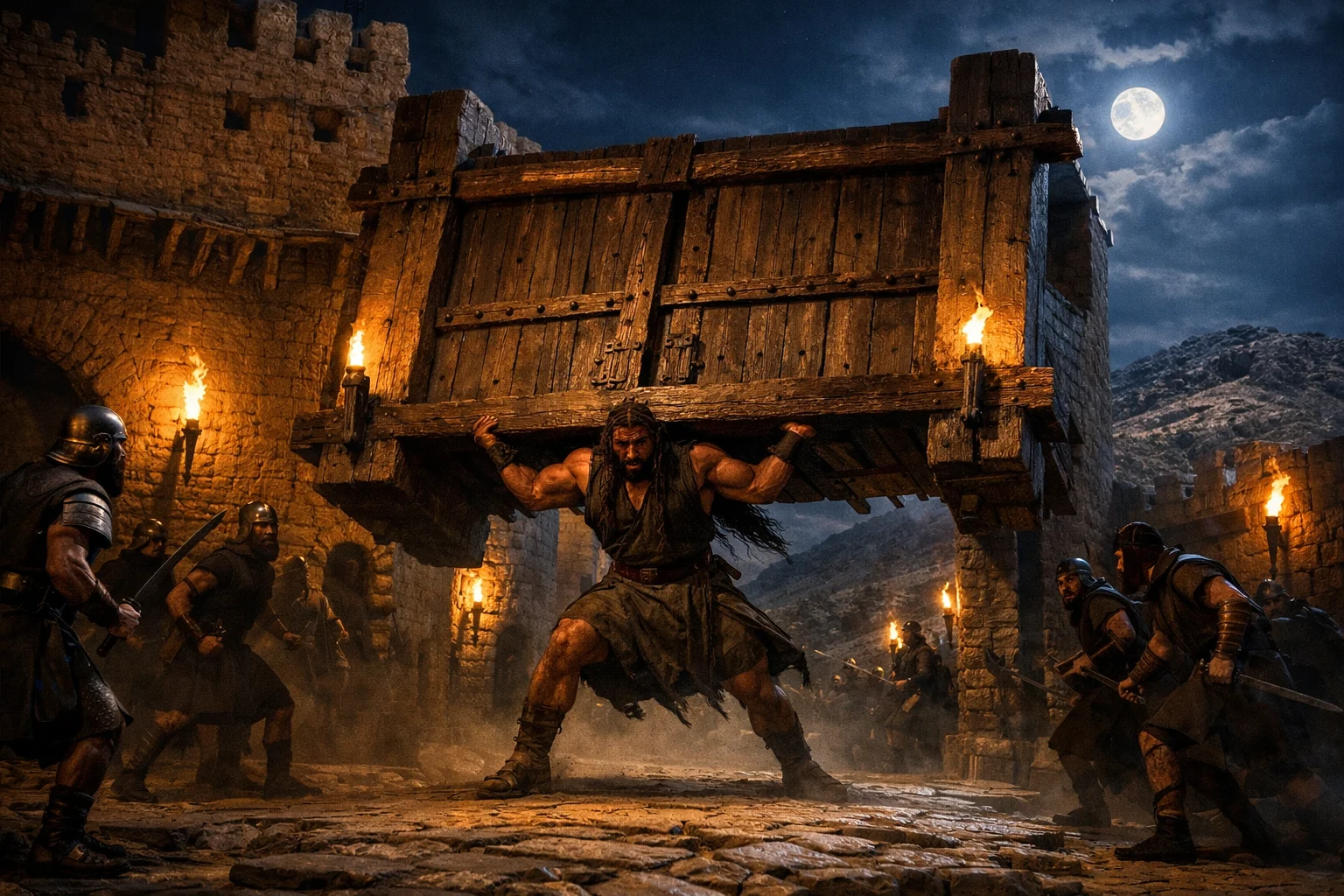 Samson Carries the Gates of Gaza