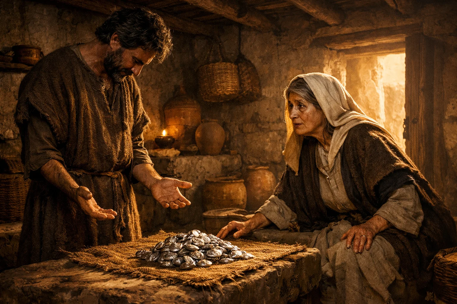 Micah Confesses the Stolen Silver