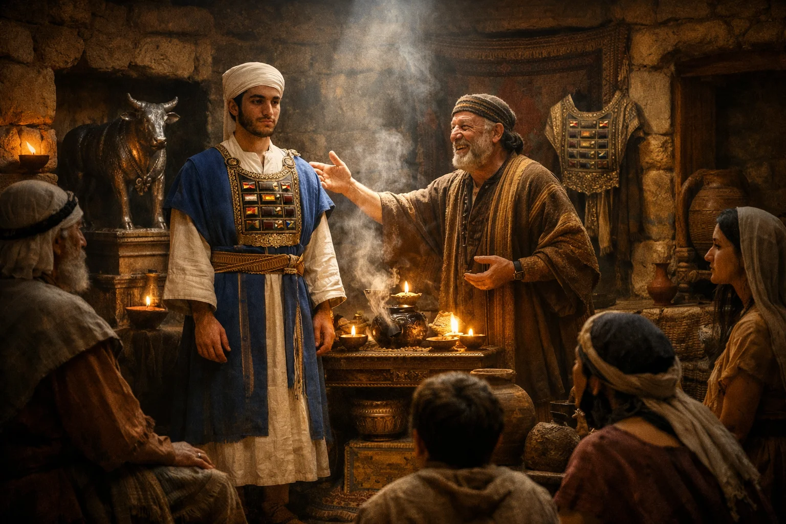 Micah Installs the Levite