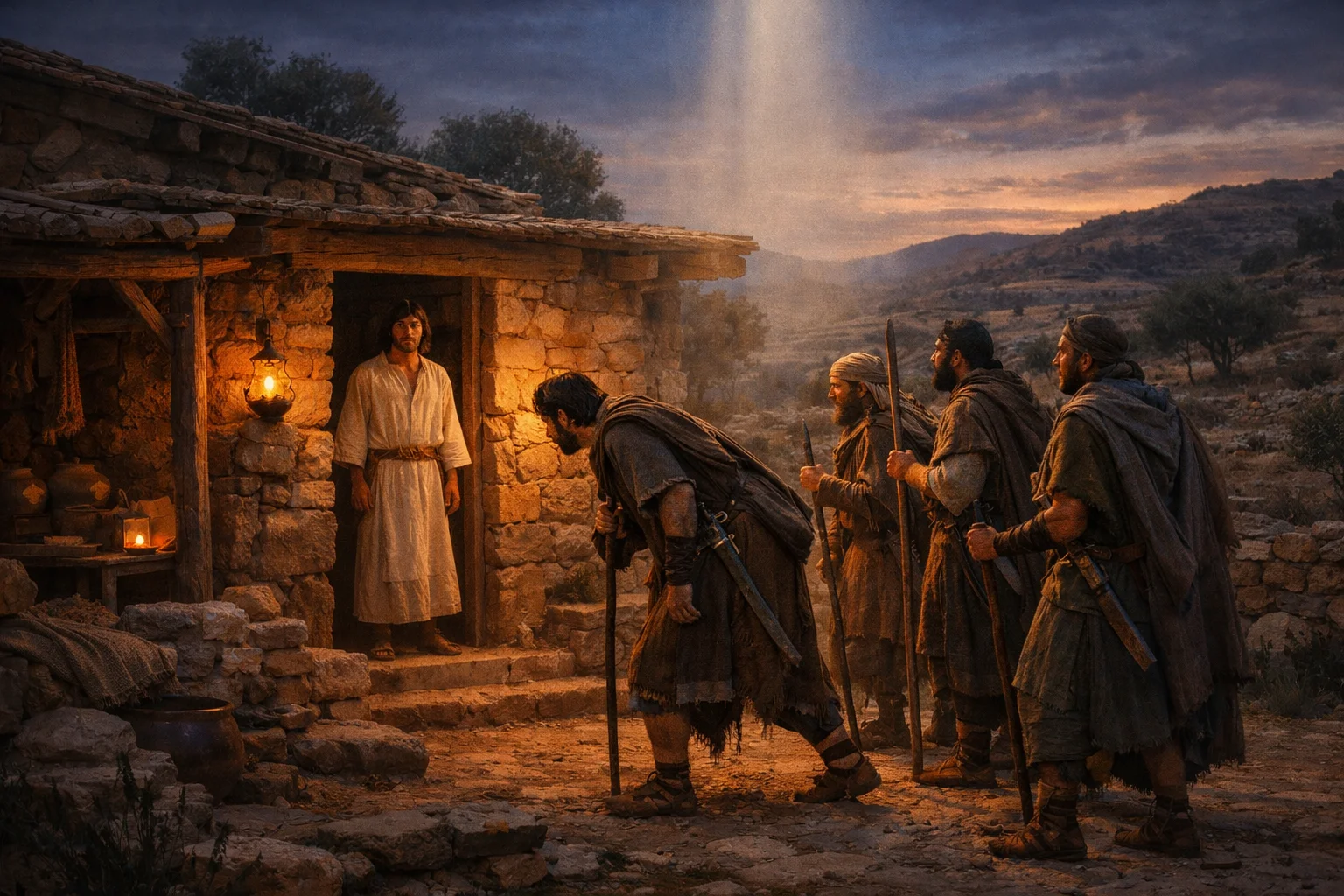 The Danite Spies Arrive at Micah’s House