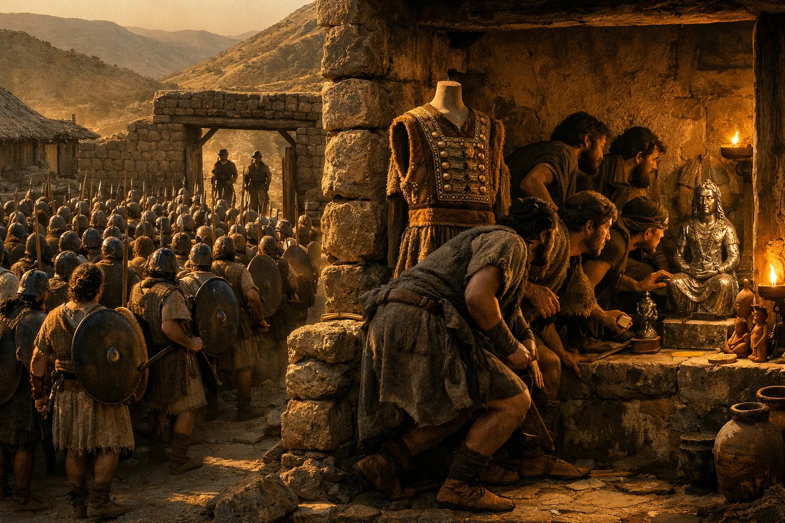 Six Hundred Danites at Micah’s Gate