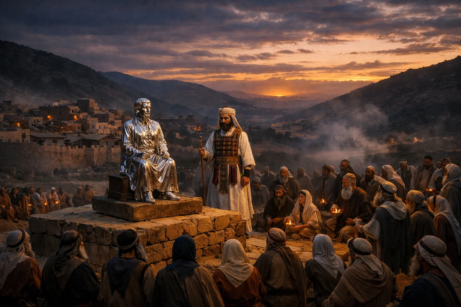 Dan Established with the Stolen Idol