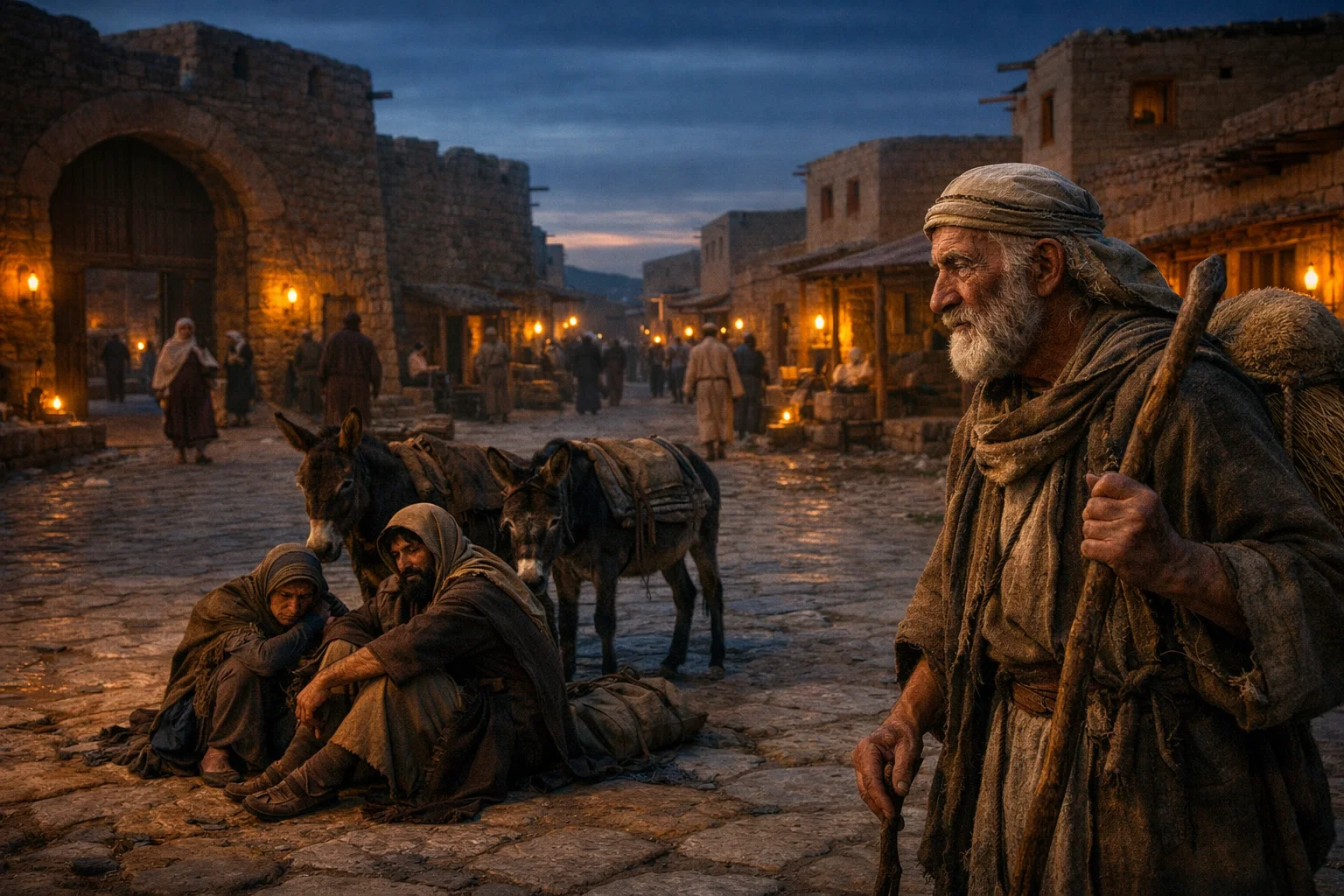 No Welcome in the City Square