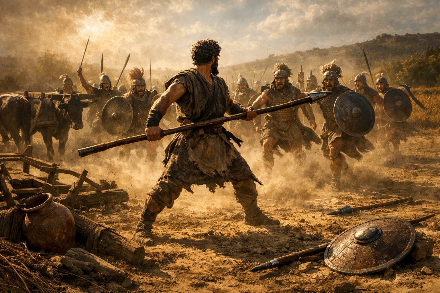 Shamgar and the Oxgoad