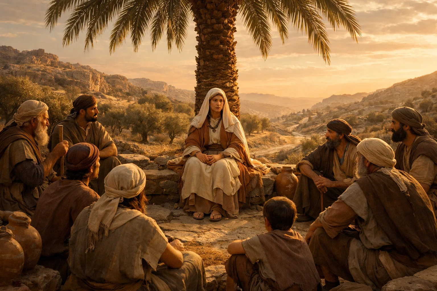 Deborah Beneath the Palm