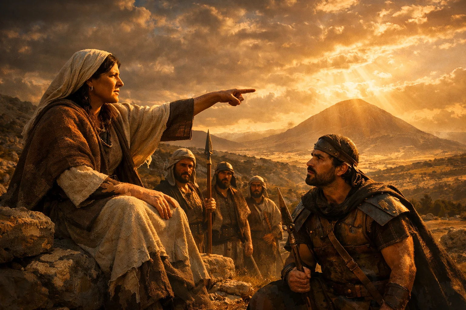 Deborah Commissions Barak