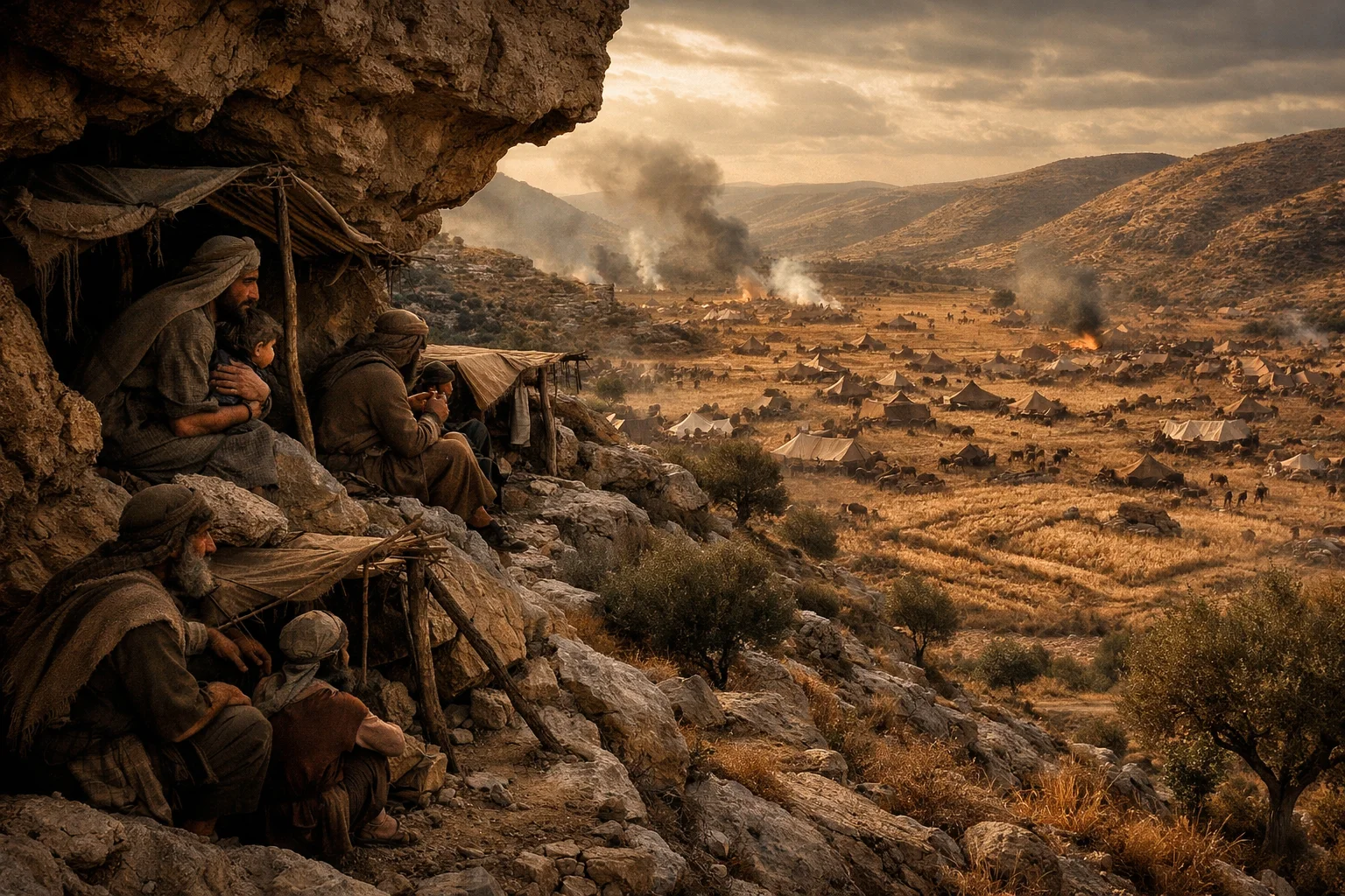 Israel Hiding from Midian