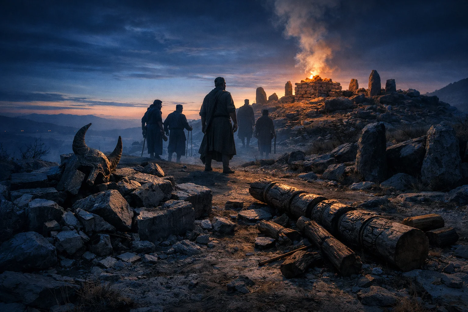 The Altar of Baal Torn Down