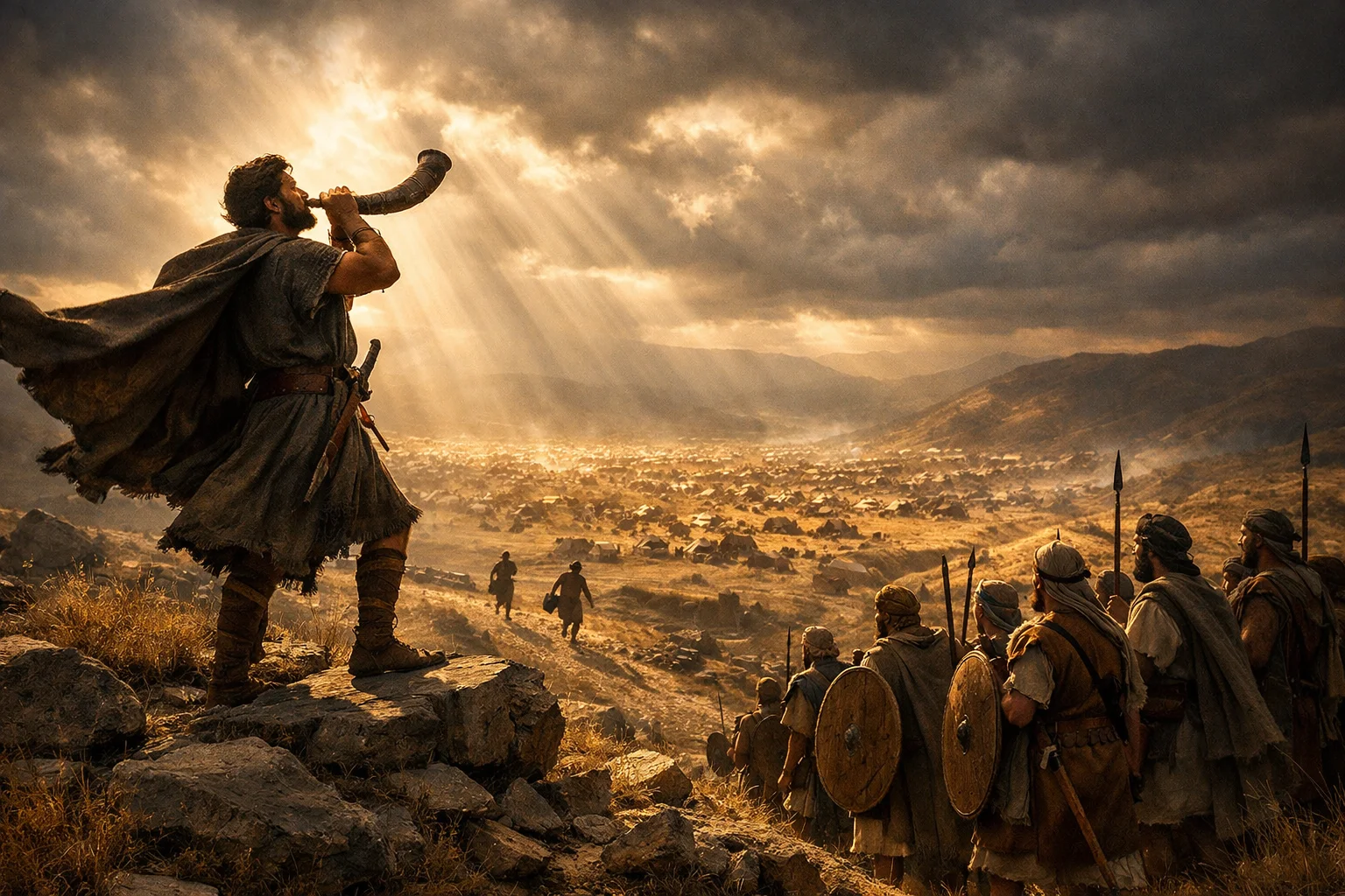 Gideon Sounds the Trumpet