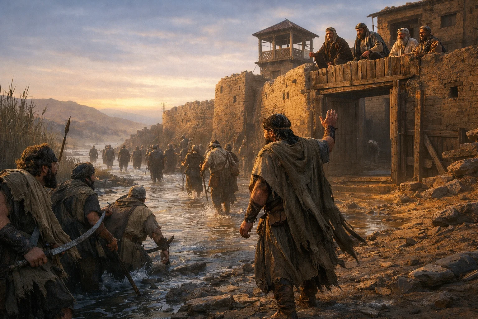 Exhausted at the Jordan