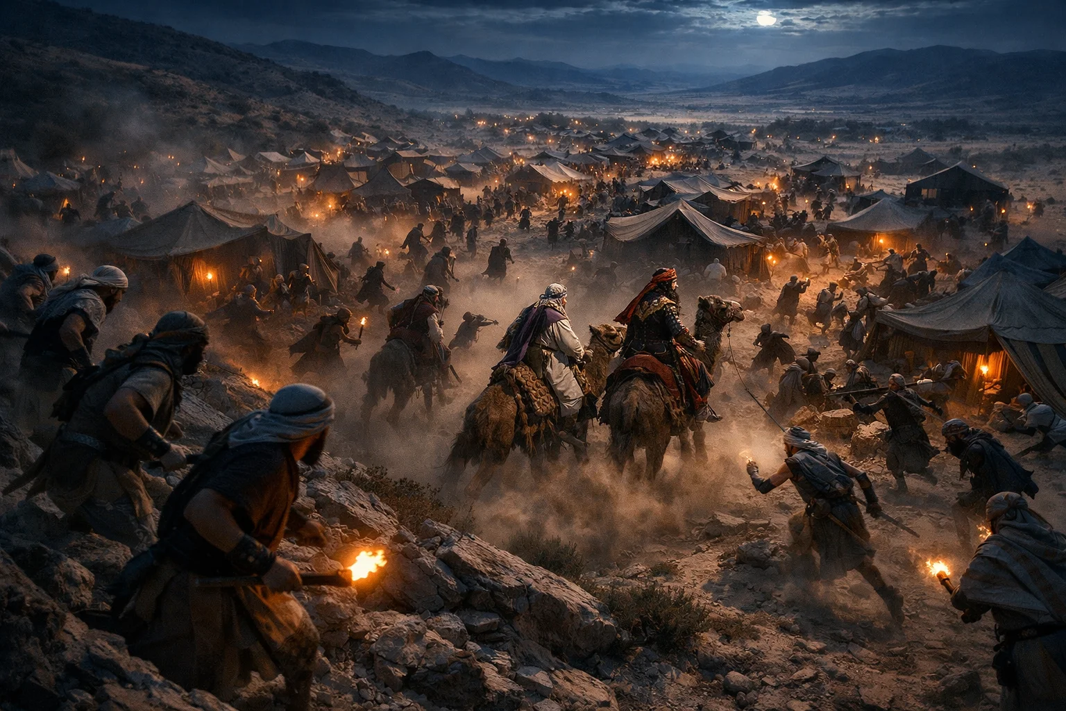 Night Attack at Karkor