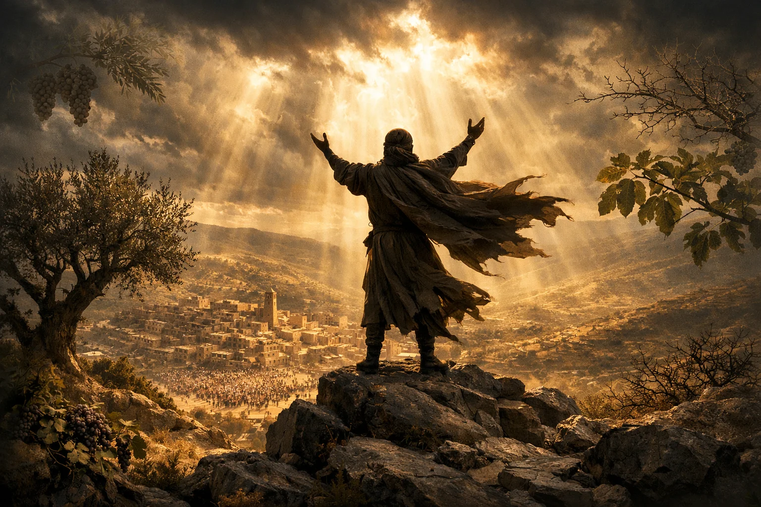 Jotham’s Parable from Mount Gerizim