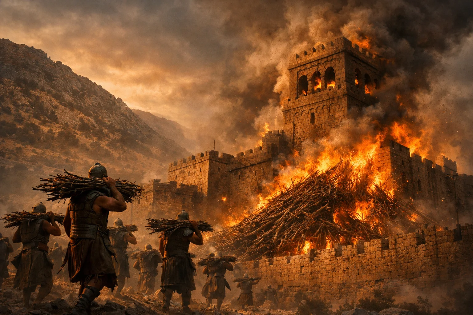 Fire at the Tower of Shechem