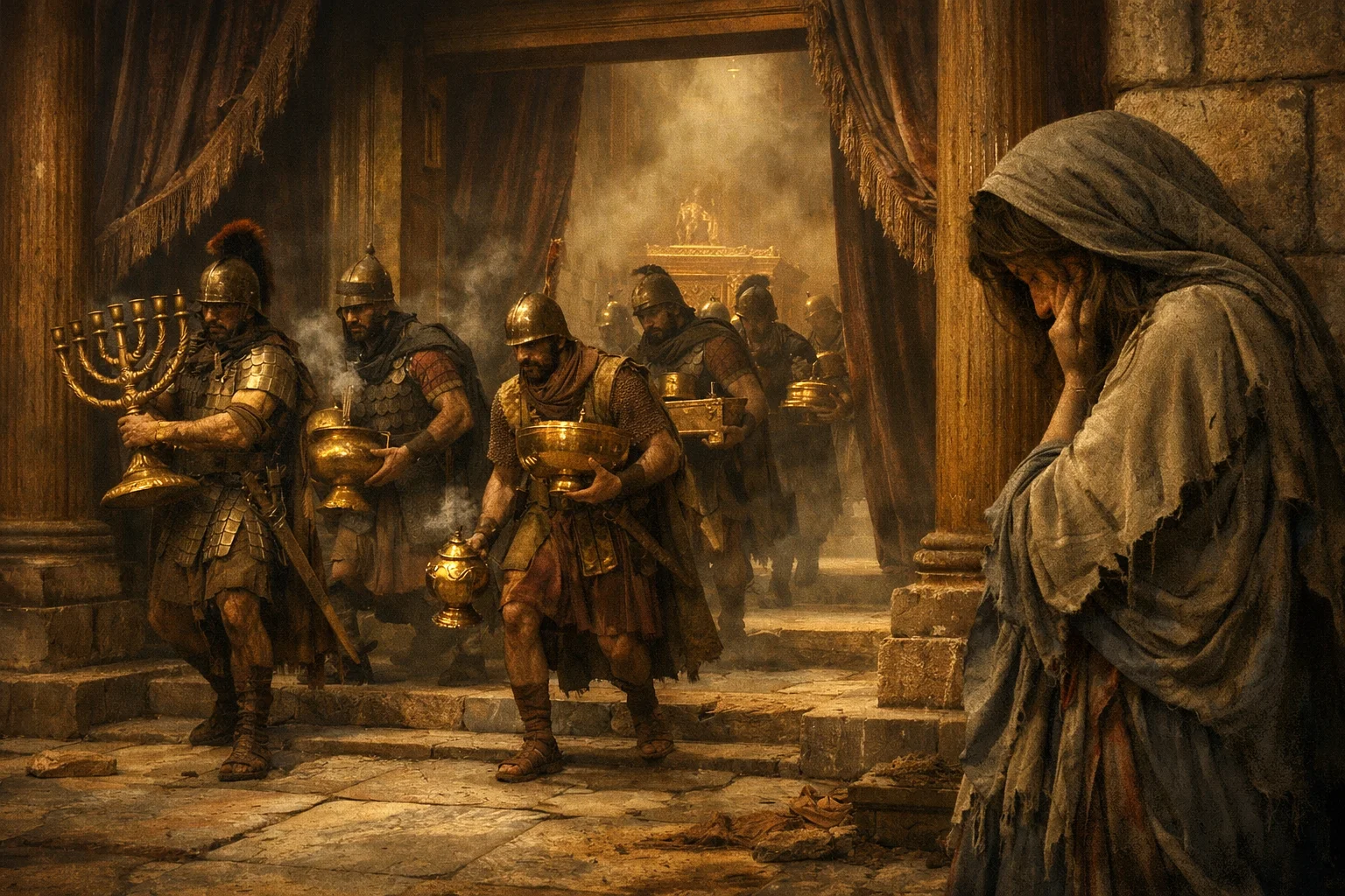 Treasures Defiled in the Sanctuary